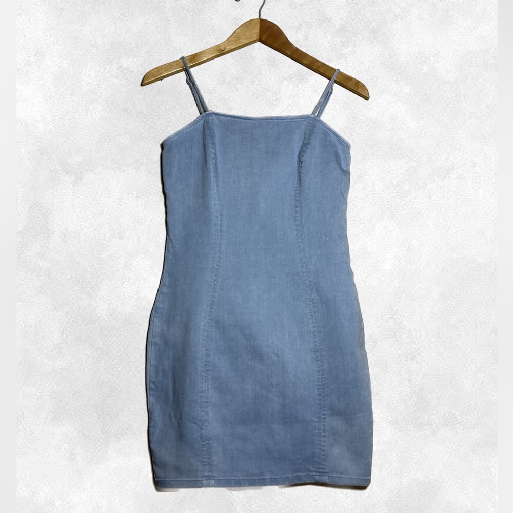 IRIS Jean Bodycon Dress